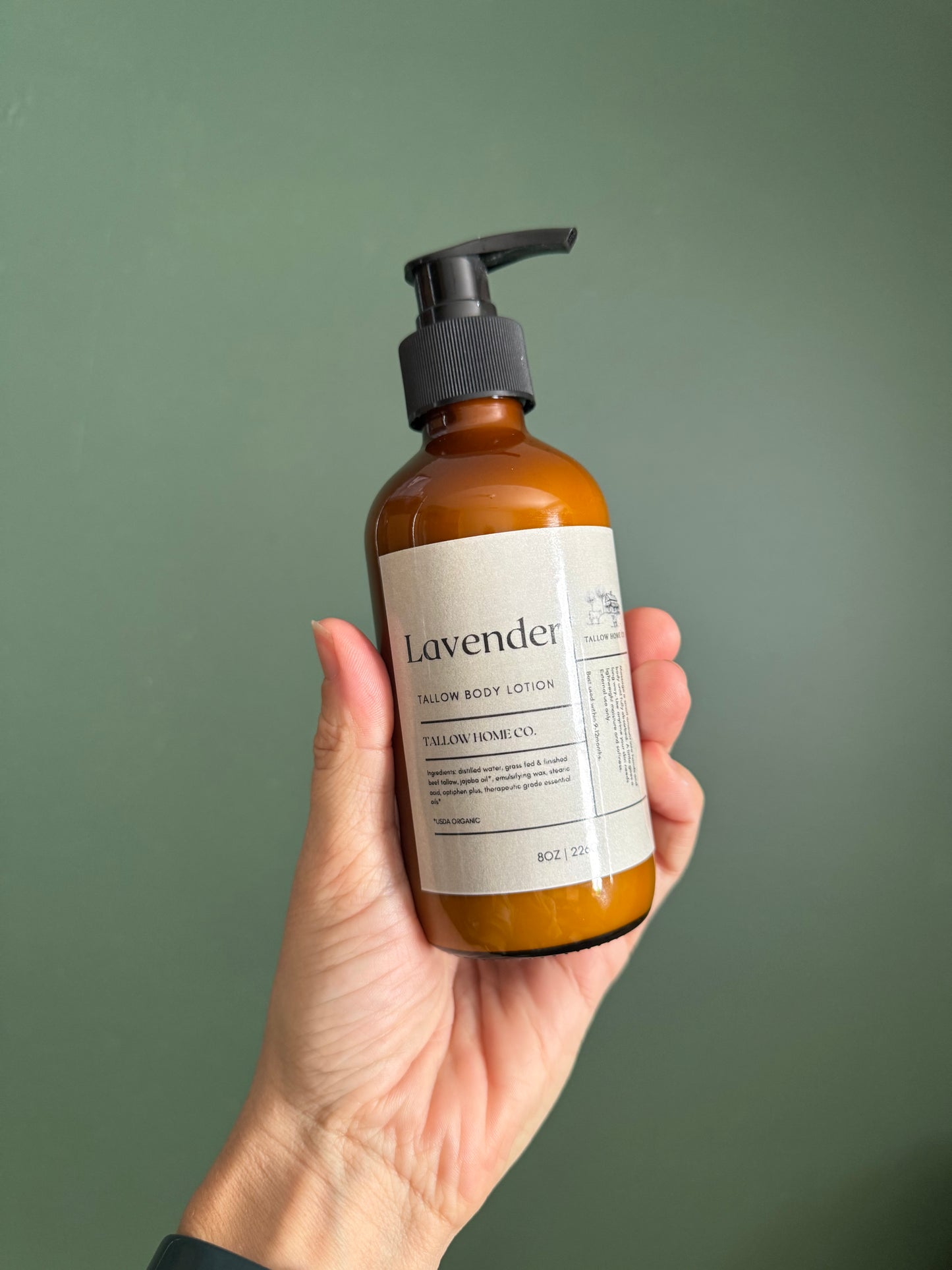 Lightweight Tallow Lotion